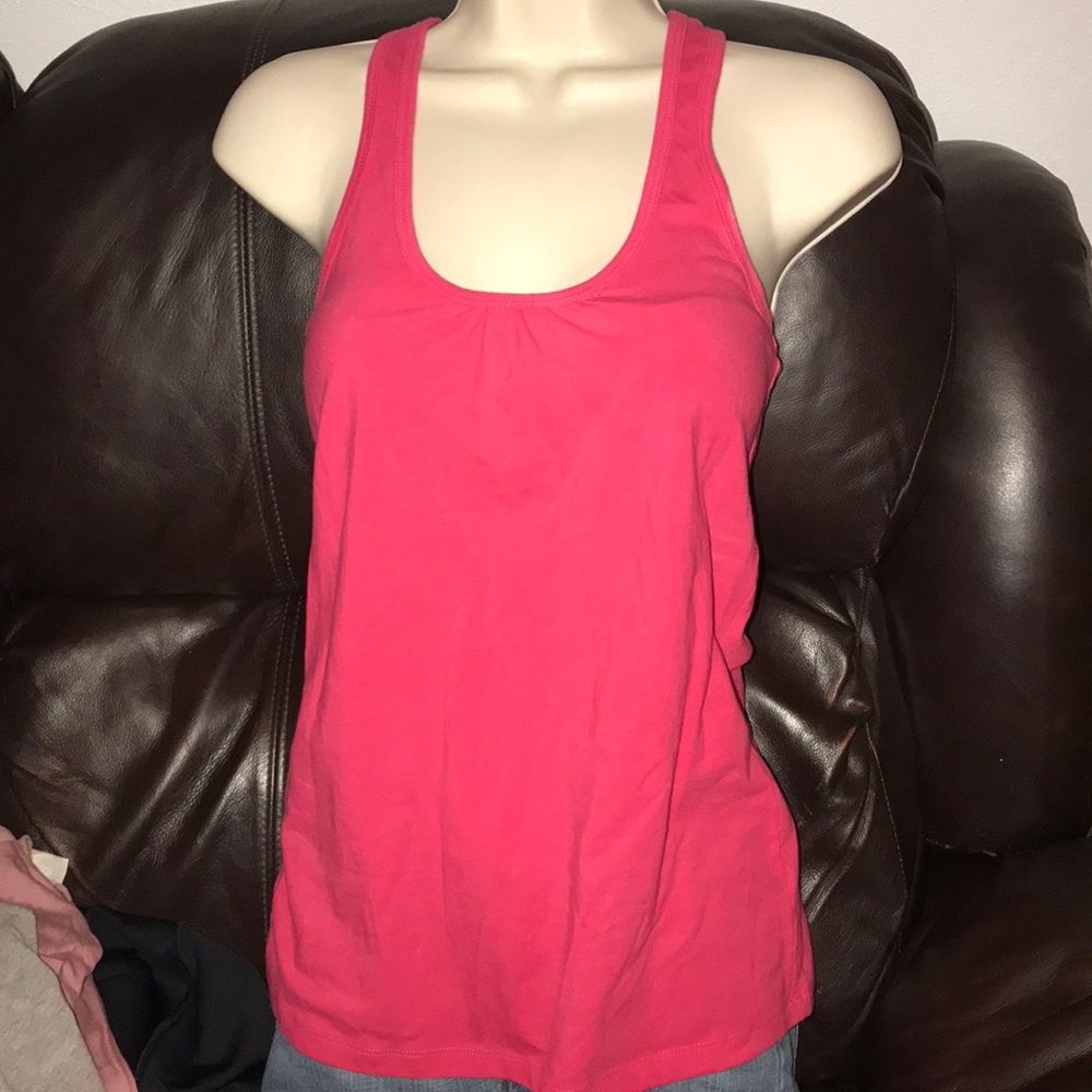 Small Pink Panhandle Slim Tank